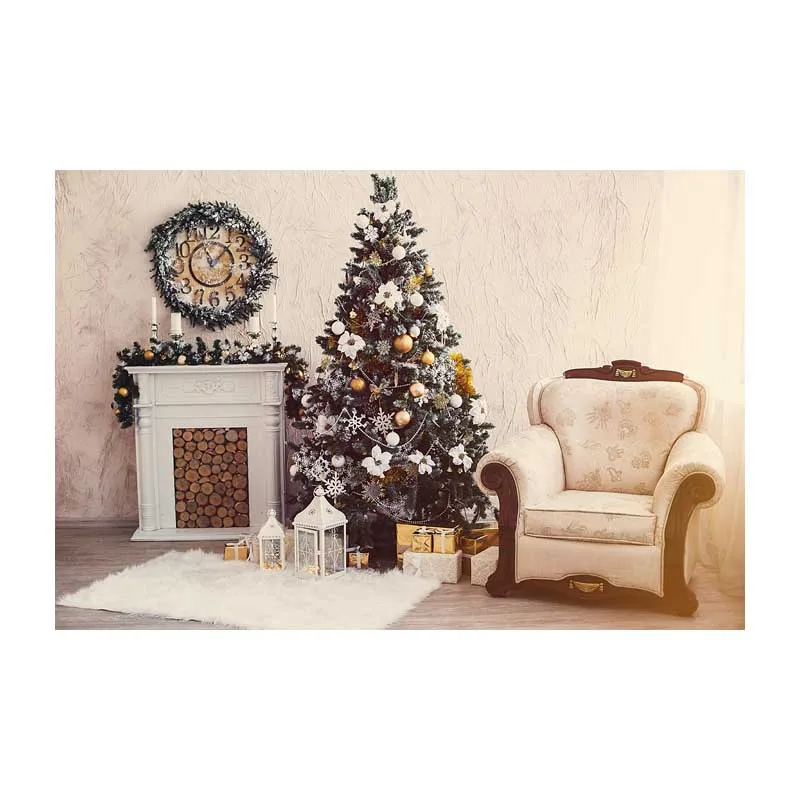 

3.6X2.4m thin vinyl photography background Computer Printed Christmas Photography backdrops for Photo studio ST-511