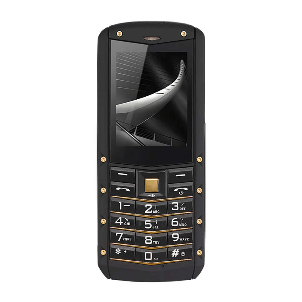 AGM M2 IP68 2G GSM функция разблокированный телефон Tri-proof 2,4 дюймов SC6531DA 32MB+ 32MB 0.3MP задняя камера 1970 мА батарея мобильного телефона