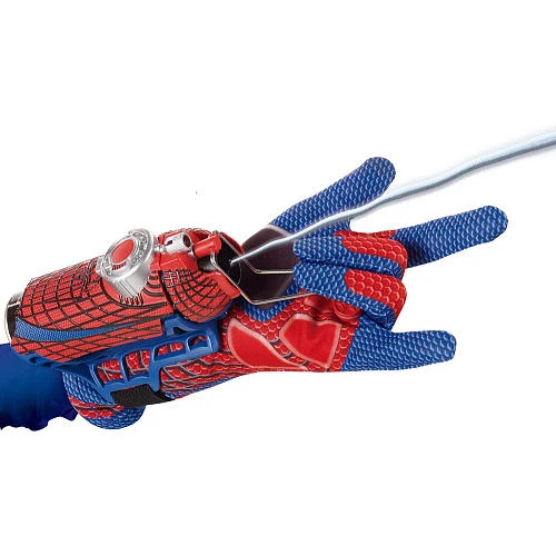 

Excellent Spider-Man Launcher, Children cos props 2-in-1 spinneret spider silk toys
