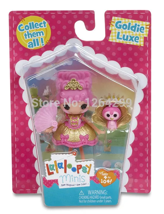 Новые куклы Lalaloopsy Minis для девочек, детские игрушки, украшения, рождественские подарки для детей - Цвет: Белый