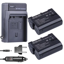 2PCS EN-EL15 ENEL15 EN EL15 Battery + Car Charger kit +EU adapter for Nikon D800E D800 D600 D7100 D7000 D7100 V1 MB-D14 Camera 2PCS EN-EL15 ENEL15 EN EL15 Battery + Car Charger kit +EU adapter for Nikon D800E D800 D600 D7100 D7000 D7100 V1 MB-D14 Camera