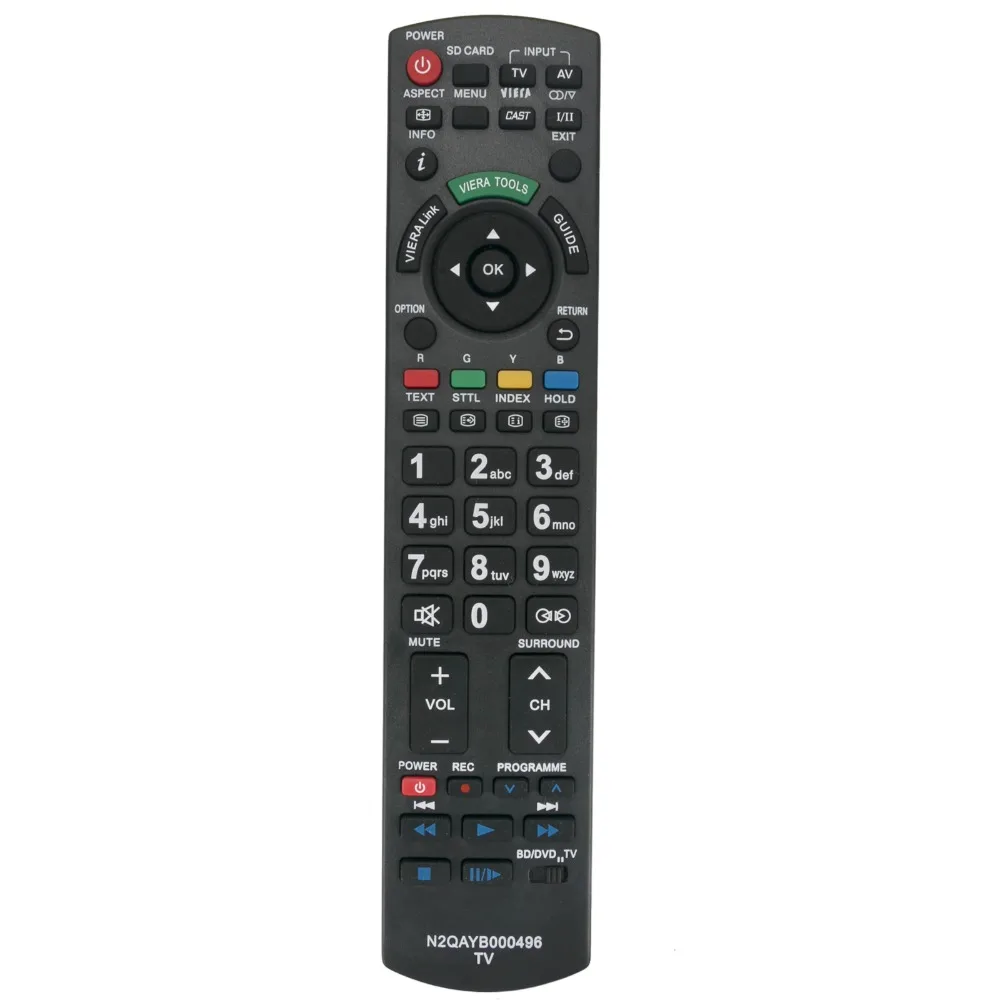 

New N2QAYB000496 Replaced Remote Control fit for Panasonic PLASMA TV TH-L42D25A TH-P50VT20A