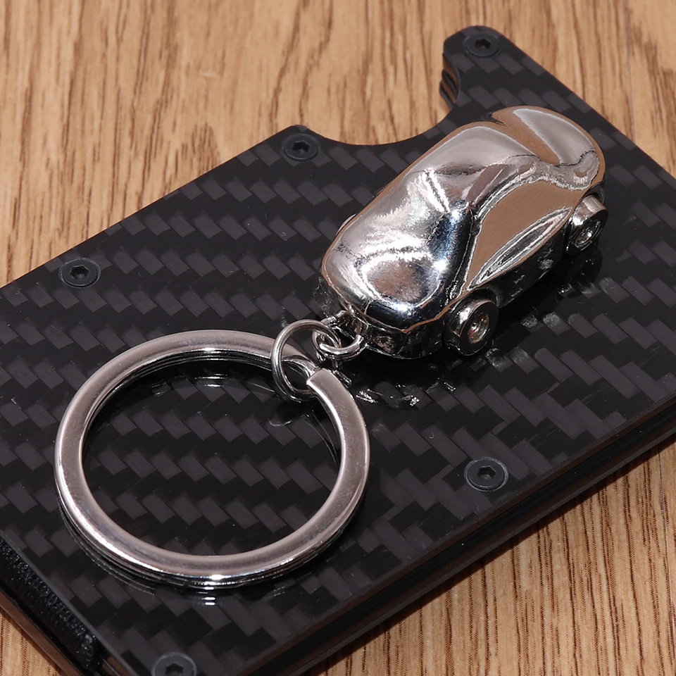 Высокое качество Классический 3D Жук автомобиль сплава модель кулон брелок цепь, античное серебро покрытием Жук автомобиль брелок кольцо