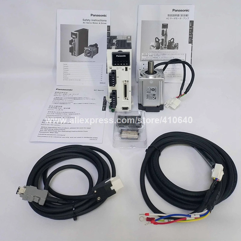 Servo Двигатель A6 400 Вт MHMF042L1U2M и сервопривод MBDLN25SE SG доставки вместе Бесплатная