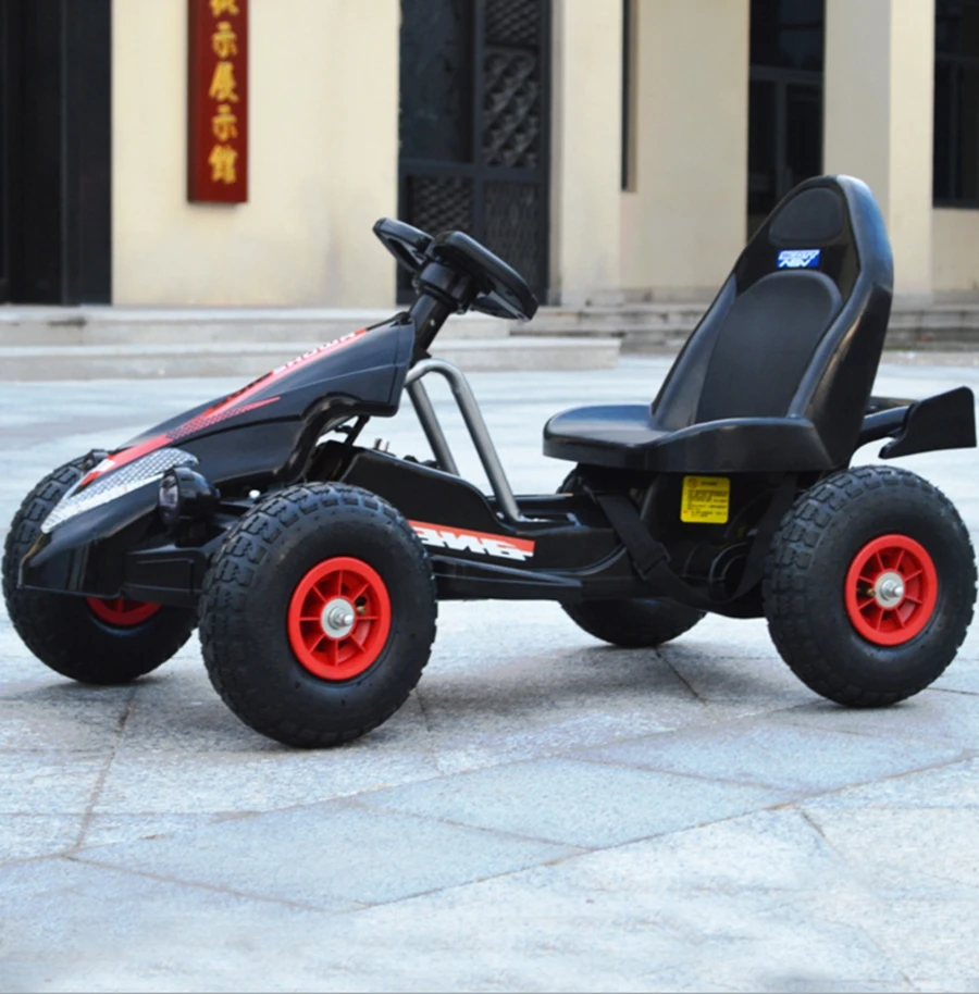

Electric Karting Children Kid Tricycle Electric Scooter Remote Control Adjustable with Flashing Light Four Wheel