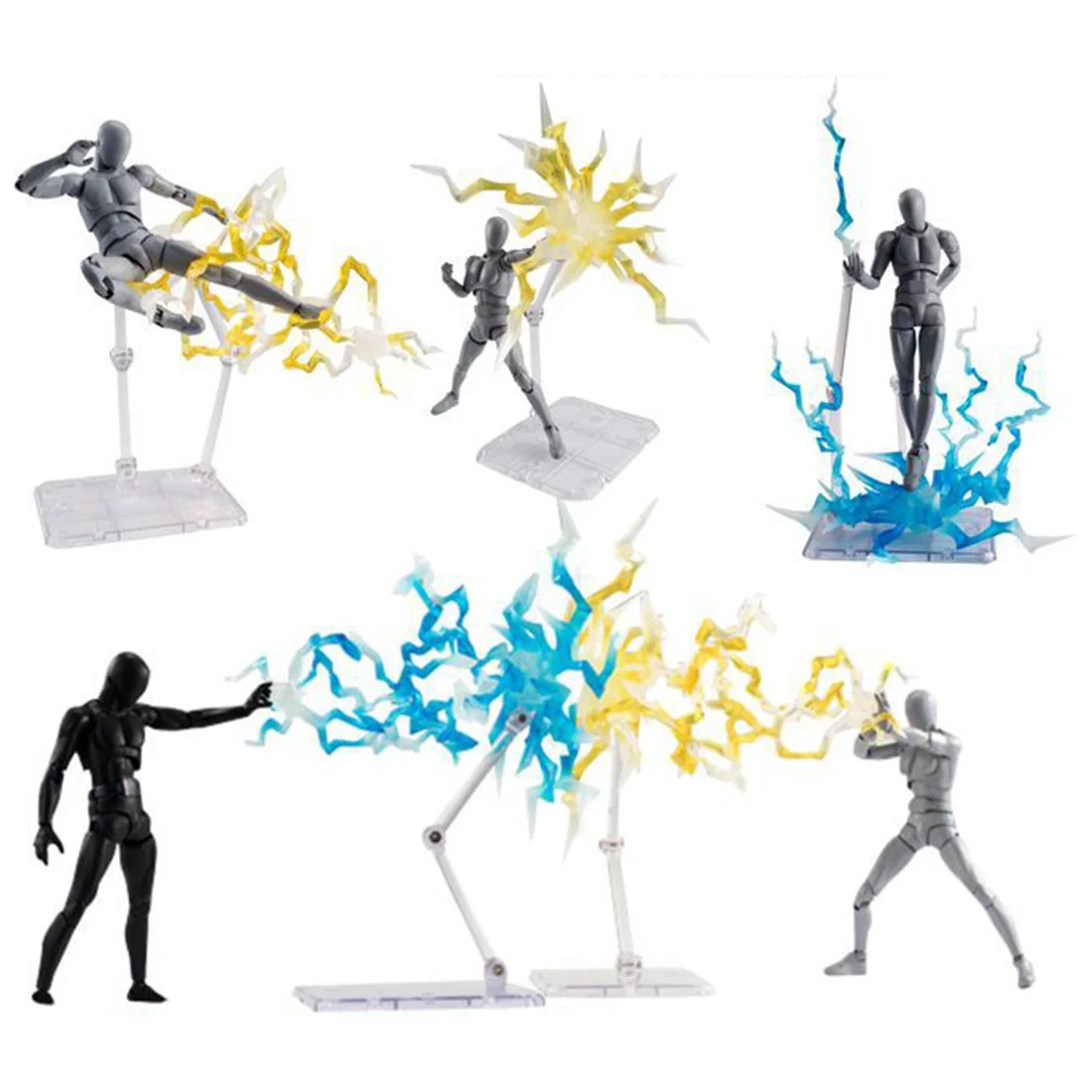 Surwish Lightning Special Effects Part For Effect Impact 1/6 Figure 6 Color Model Decor