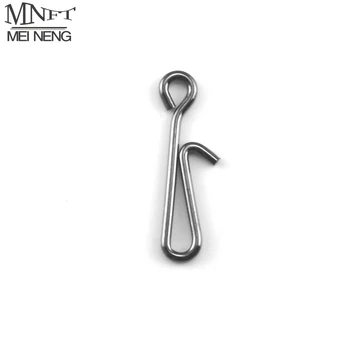 

MNFT 50PCS/Lot Fishing Swivel Hanging Snap Small Fishing Tackle Connector Tools Size 0# 1# 2# 3# 4# 5# 6#