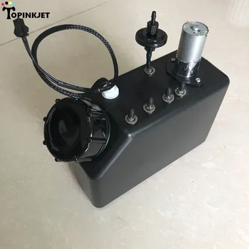 

uv ink tank with ink filter ink level sensor for uv solvent printer UV ink bottle