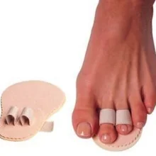 PEDIFIX двойной TOE Выпрямитель BUDIN шина 1 шт. молоток корректор пальцев ног