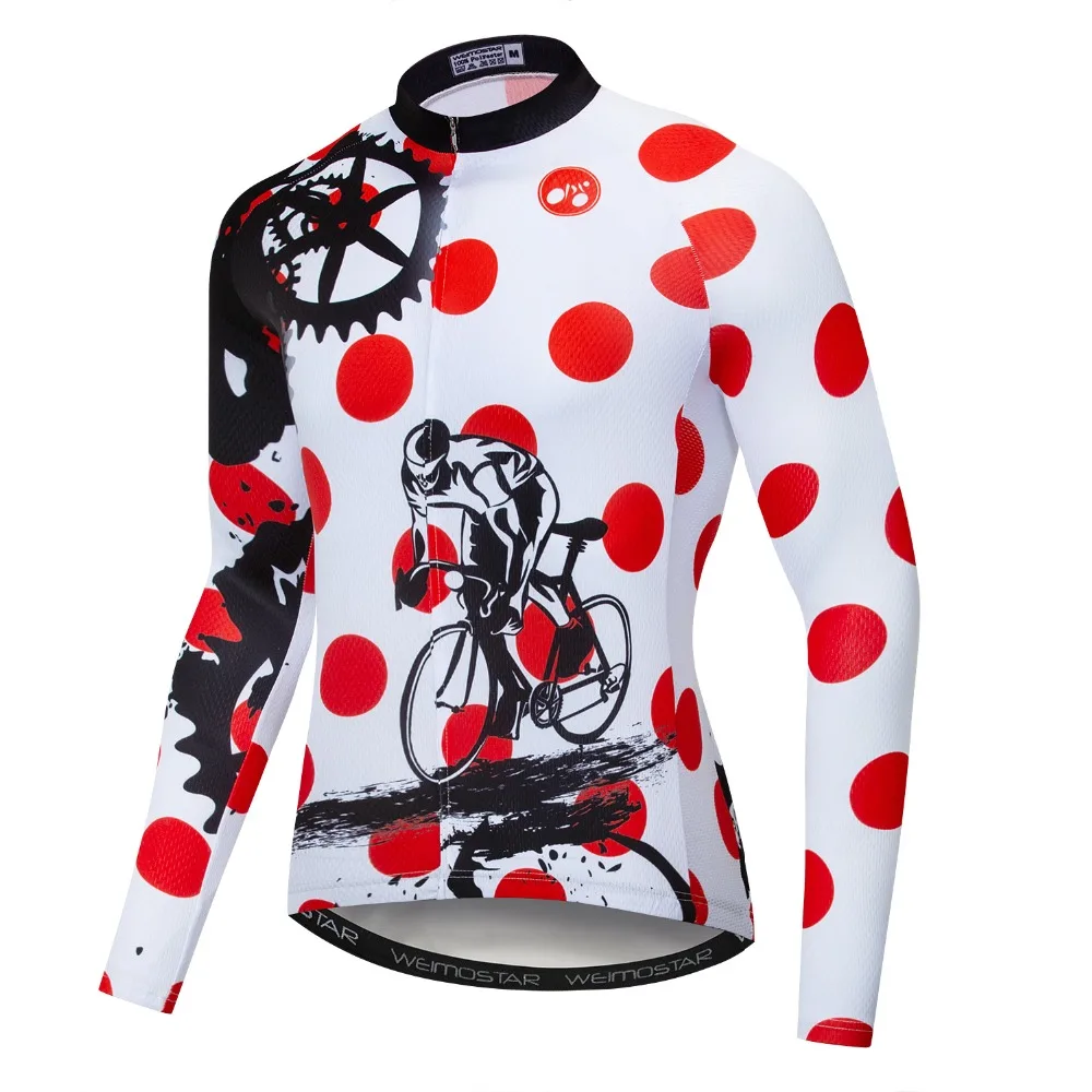 Зимние Термальность флисовый пуловер с длинным рукавом и Велоспорт Джерси Для мужчин Костюмы Велосипедный спорт на открытом воздухе Горный Дорожный велосипед рубашки для мальчиков одежда