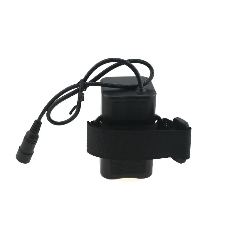 

Waterproof 18650 Headlight Bicycle Light Battery Pack 8.4V 6400mAh 4x18650 Battery LED Light Power for CREE Cycling Bike Lamp