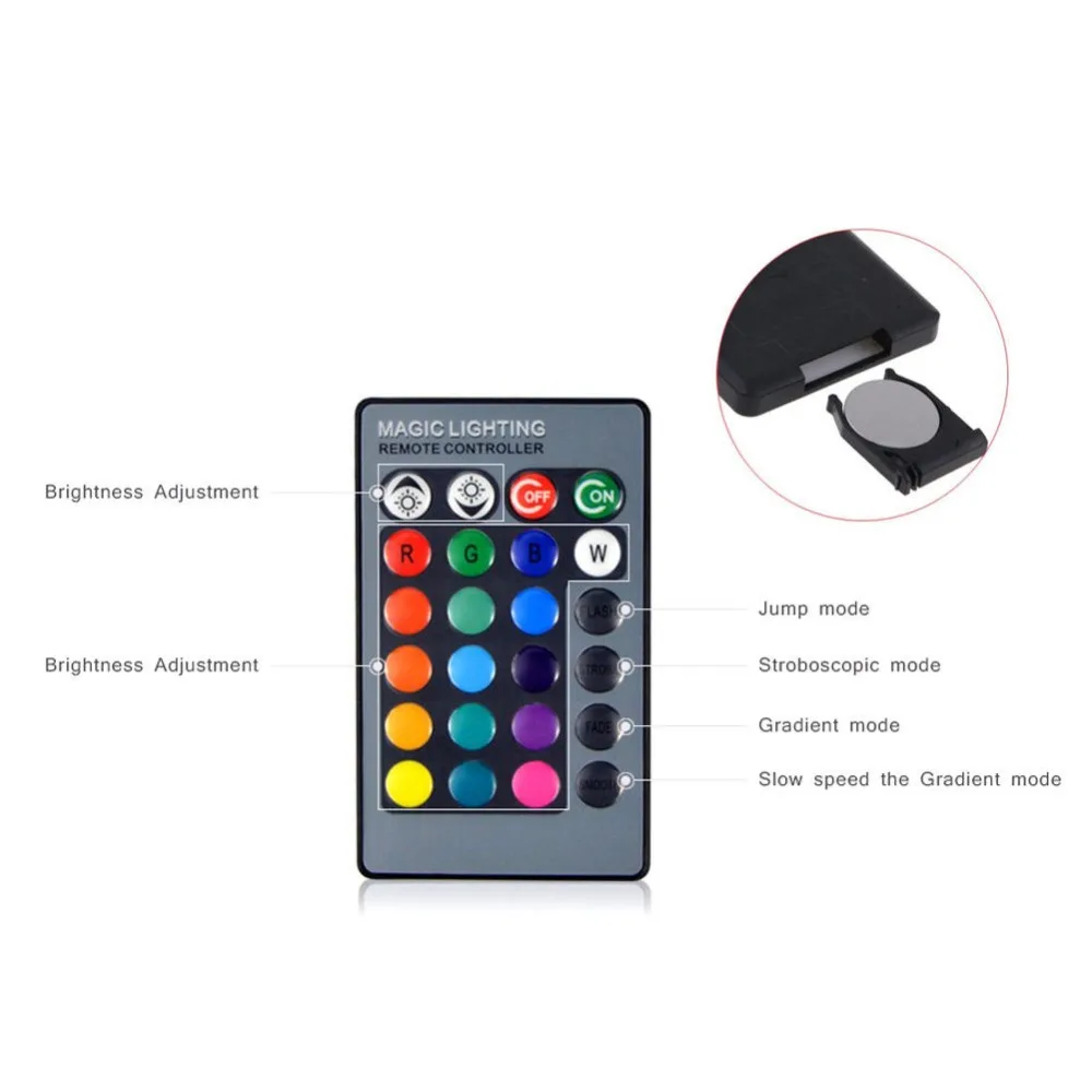 Лидер продаж 10 Вт 16 цветов волшебная лампа RGB 85 265 в 220 В 20000 часов светодиодный