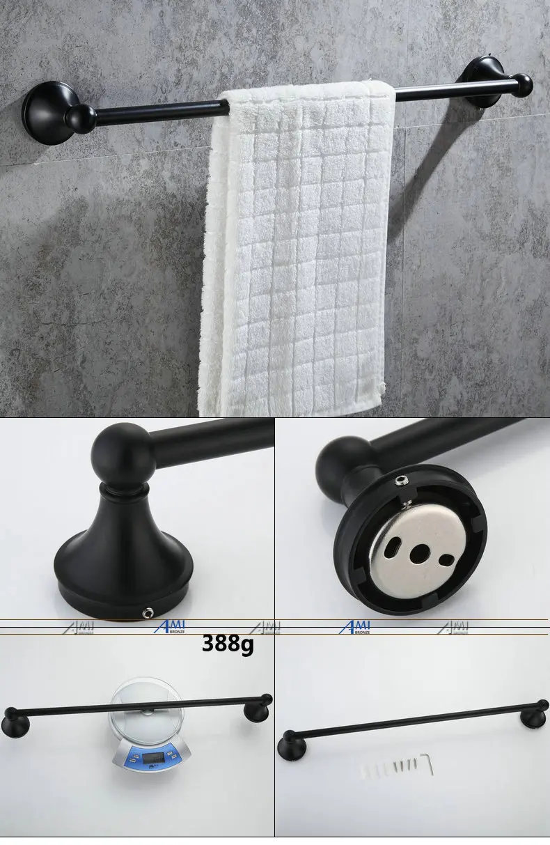 408B серия Черная краска нержавеющая сталь аксессуары для ванной комнаты вешалка для полотенец Держатель для полотенец крючок для халата мыльница держатель для щетки