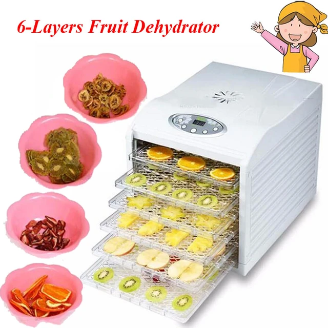 600W 6 layers Small Food Dehydrator Snacks Dehydration Food Machine Home  Food Dryer Commercial dried and vegetable dehydrator - AliExpress