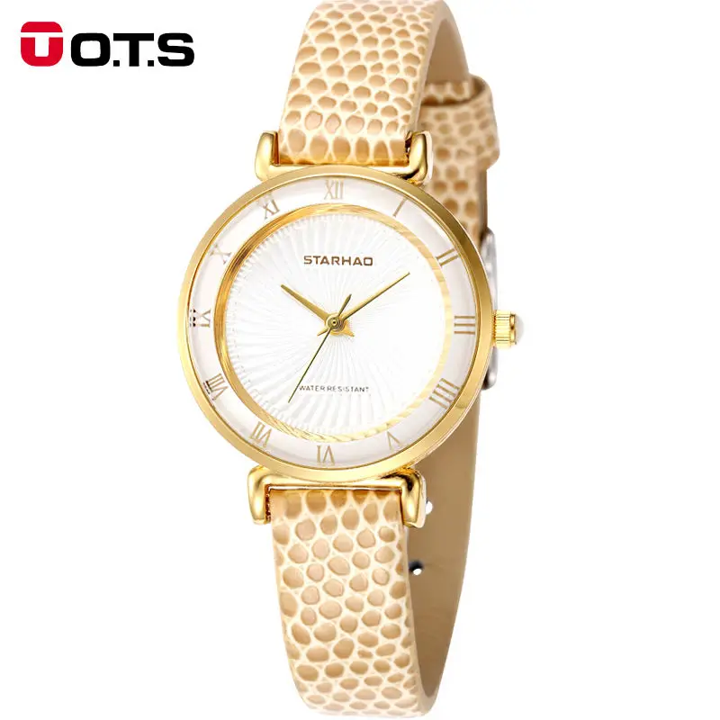 OTS women Watches font b top b font famous Brand font b Luxury b font Casual