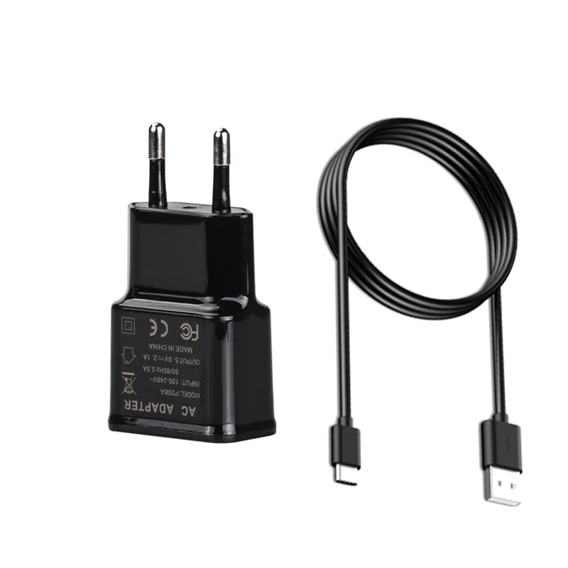 Usb type-C дорожное настенное зарядное устройство адаптер для Leagoo XRover/S9/S8 Pro/KIICAA MIX/T10 lenovo Z5/S5 Lyf F1S 1 м usb type C кабель