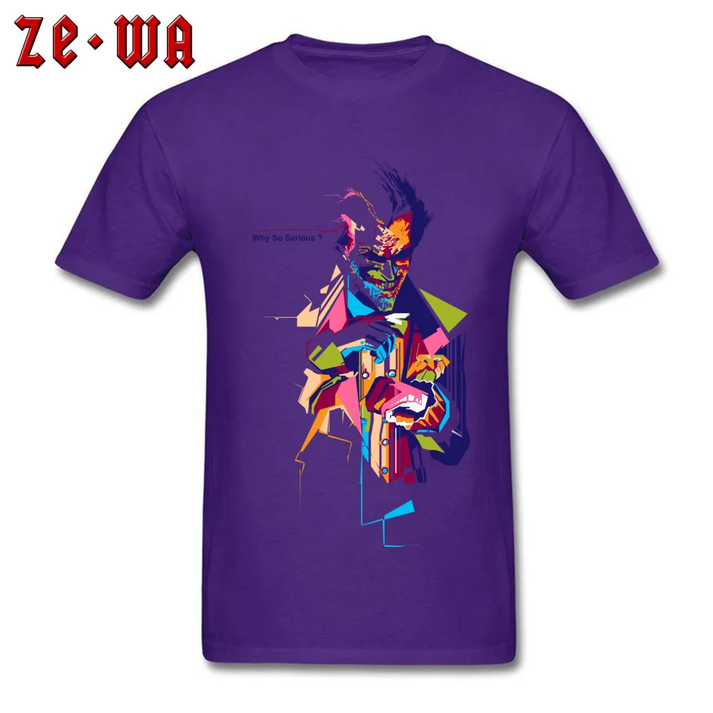 2018913Y25 T-shirts Short Sleeve Geek Newest Mens VALENTINE DAY Tops & Tees Geek Tee Shirts Round Neck Pure Cotton 2018913Y25 purple