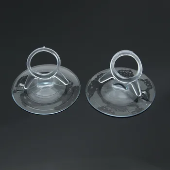 

5pcs/pack 45mm Car sunshade Sucker Suction Cups Wholesale High-end Transparent Mushroom head Suckers Cup For Window Glass Tiles