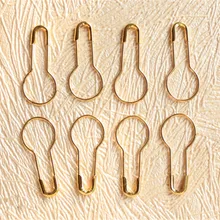 20000 шт Золотые/серебряные/черные бутылочная Тыква Груша Форма безопасности иглы крепеж для рукоделия DIY