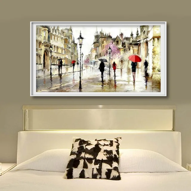 Aliexpress.com : Buy The Red Umbrella Abstract Modern Painting ... Aliexpress.com : Buy The Red Umbrella Abstract Modern Painting ...