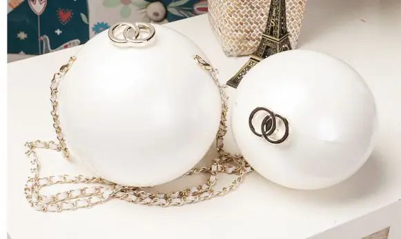 2016 Women Fashion Purse Evening font b Clutch b font Pearl Chain Bags Small Handbags Wallet