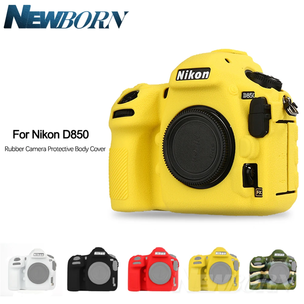 Новый мягкий силиконовый резиновый защитный чехол для камеры D850 Nikon DSLR