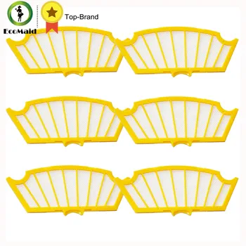

Replacement Yellow Filters for iRobot Roomba 500 Series Vacuuming Robots 81502 510 530 540 550 570 580 610 Vacuum Cleaner Parts