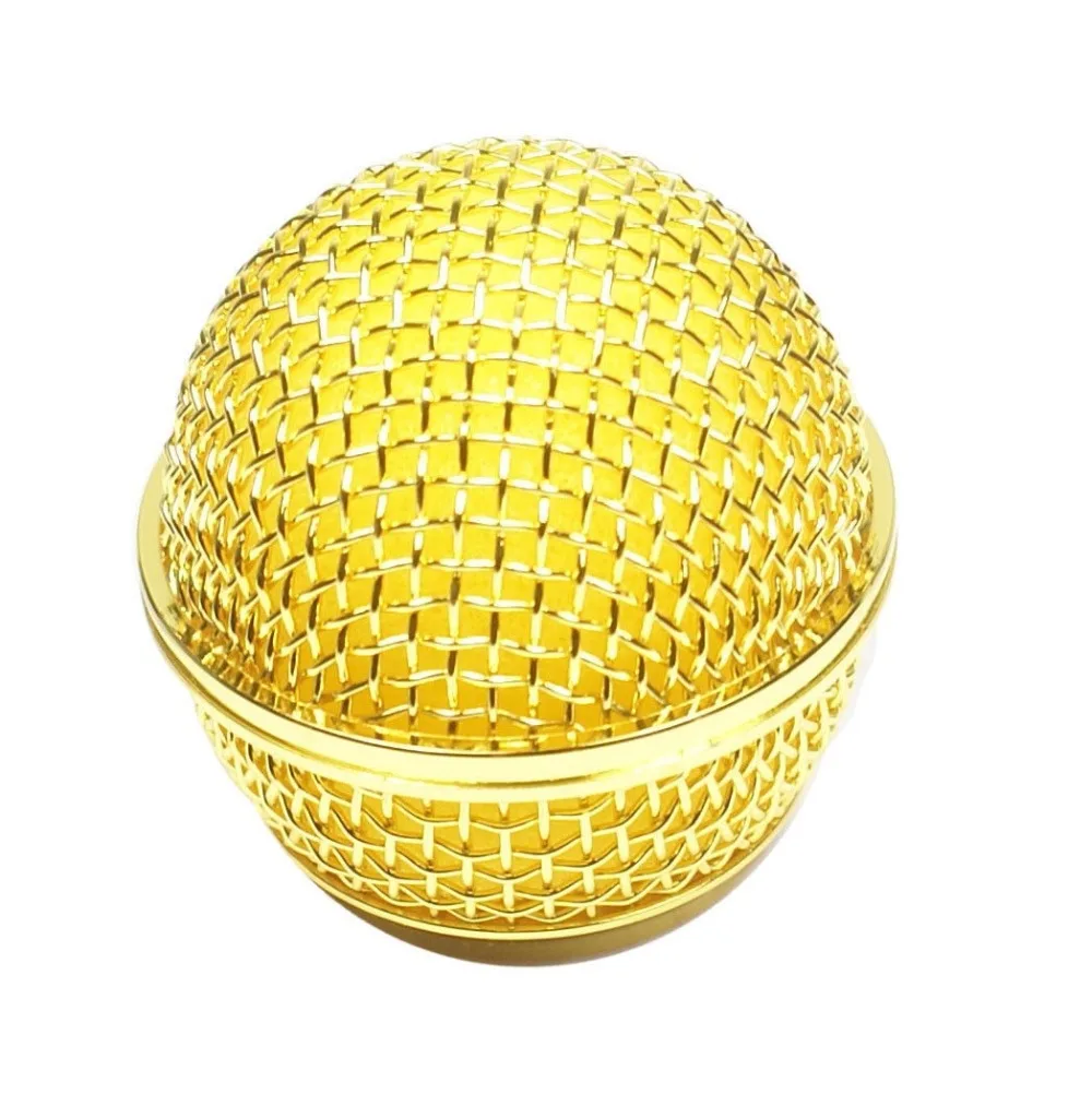 Микрофонная решетка для микрофона Shure SM58 565SD LC с золотым покрытием|microphone grill|microphone