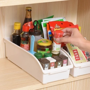 

Japan imported kitchen storage box, Refrigerator storage box, Plastic household condiment storage box