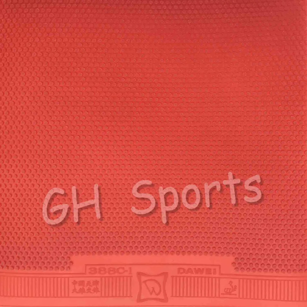 DAWEI 388C-1 Good for Forehand Attack Medium Pips Out Table Tennis PingPong Rubber Sheet