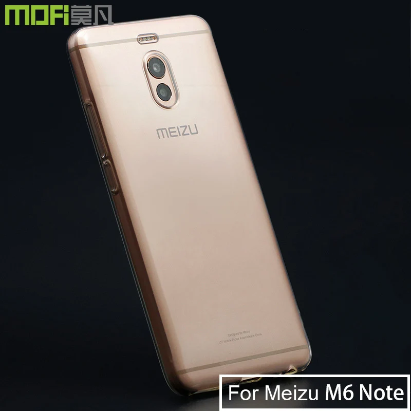 

Meizu M6 Note Case Meizu M6Note Case Silicone Cover Ultra Thin Clear Soft Mofi Back Transparent Slim Coque Meizu M6 Note Case