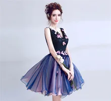 Purple Sexy Ball Gown V-neck Lace Flowers Appliques Pearls Short Evening Dresses Bride Banquet Party Prom Dress XK54 Purple Sexy Ball Gown V-neck Lace Flowers Appliques Pearls Short Evening Dresses Bride Banquet Party Prom Dress XK54