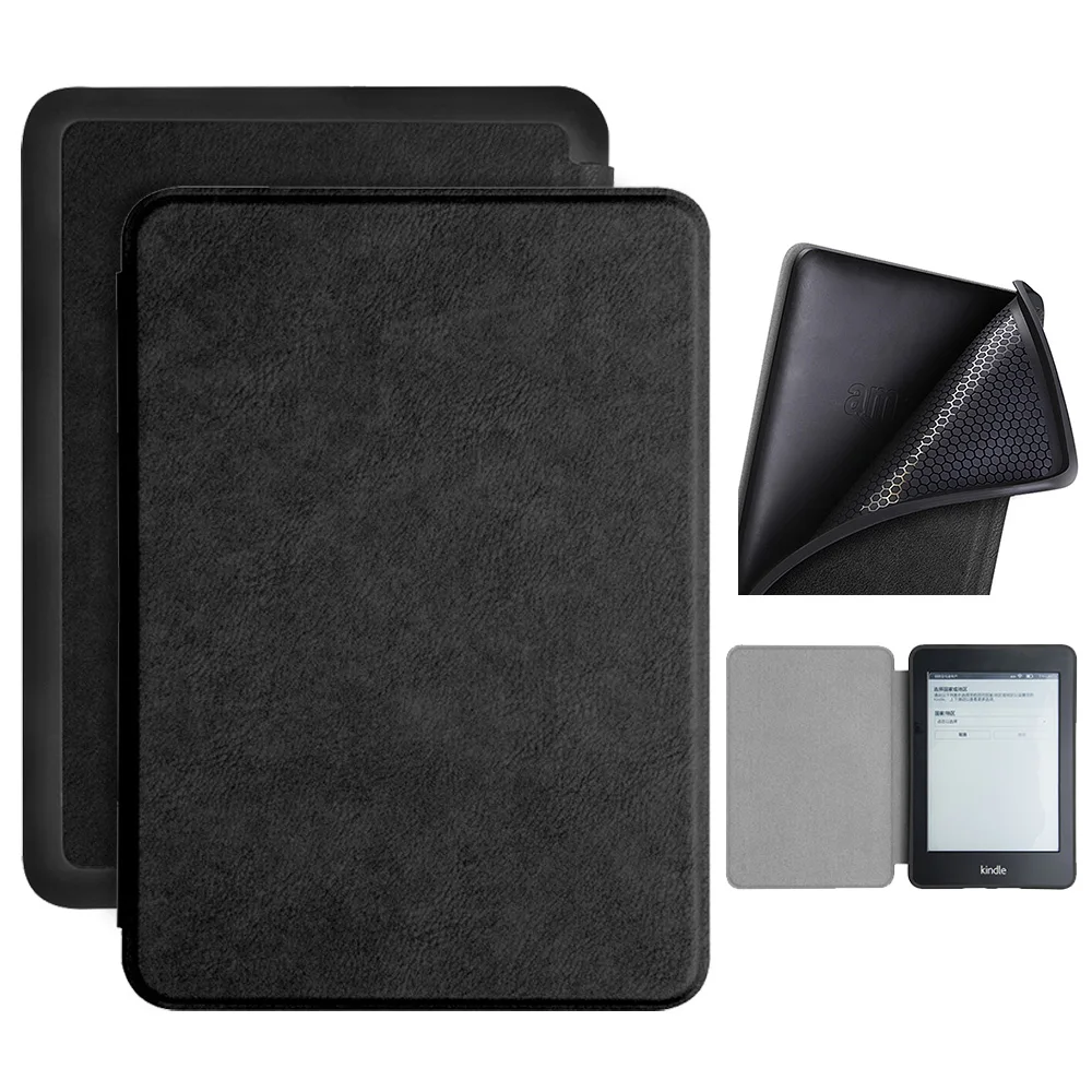 

Soft TPU Case for Kindle Paperwhite 4 2018, PQ94WIF, Stand Case for Kindle Paperwhite 10th Generation 2018 Protective Shell