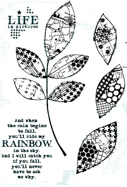 

Leaf Transparent Clear Silicone Rubber Stamp Seal DIY Scrapbooking photo Album A0768