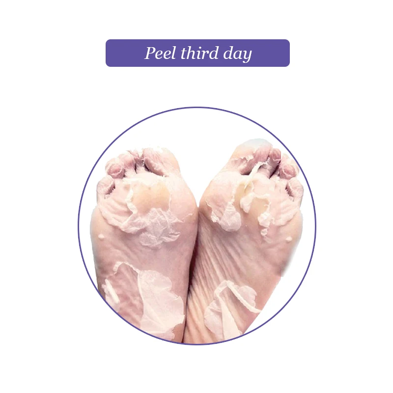 Efero 3 шт маска для ног увлажняющие педикюрные носки для пилинга отшелушивающие носки спа удаление ороговевшей кожи Уход за ногами детская кожа TSLM1