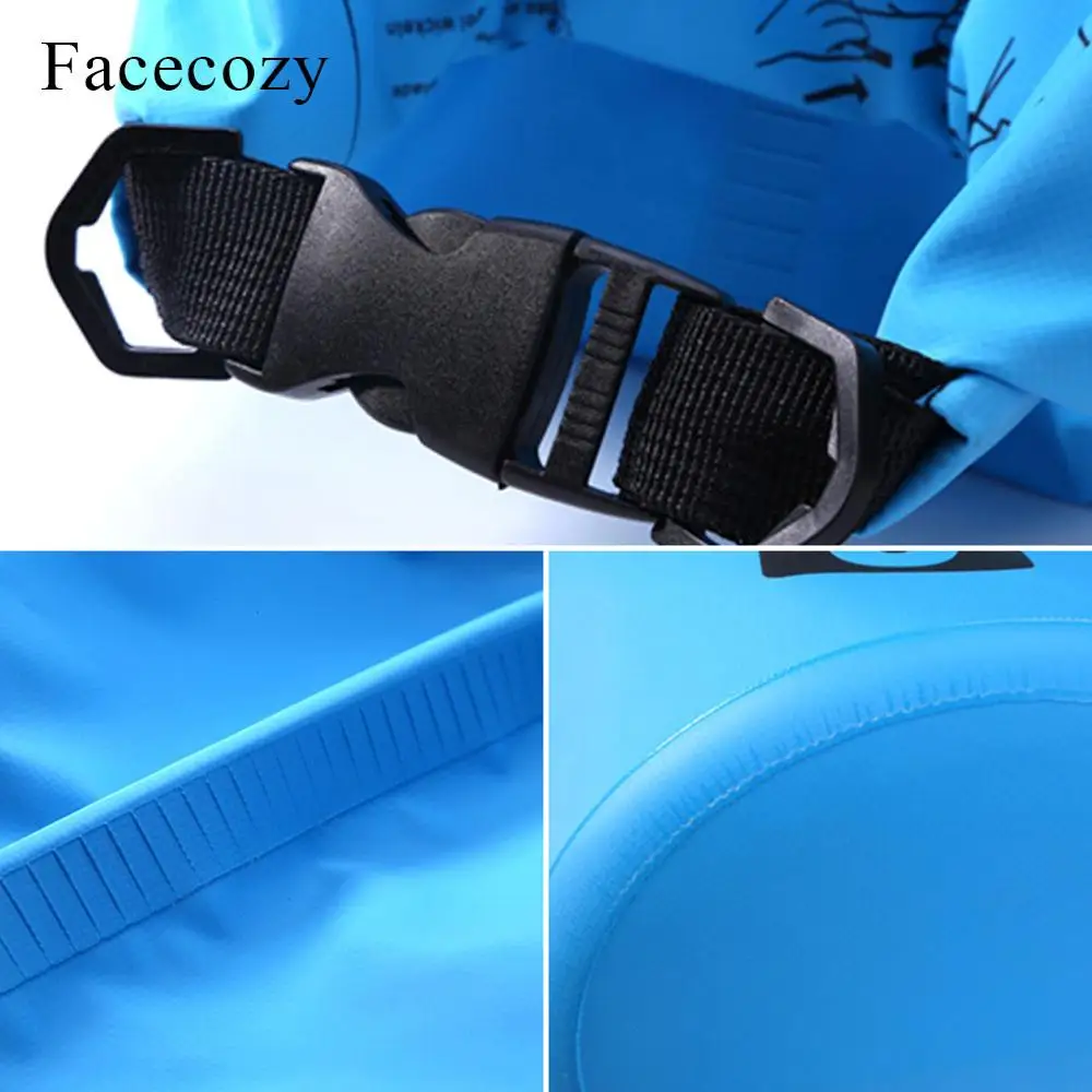 Facecozy плавательный речной треккинг сухой сумки водонепроницаемый ПВХ океан пакет 2L-30L Многофункциональный Открытый дрейфующий пляжный рюкзак