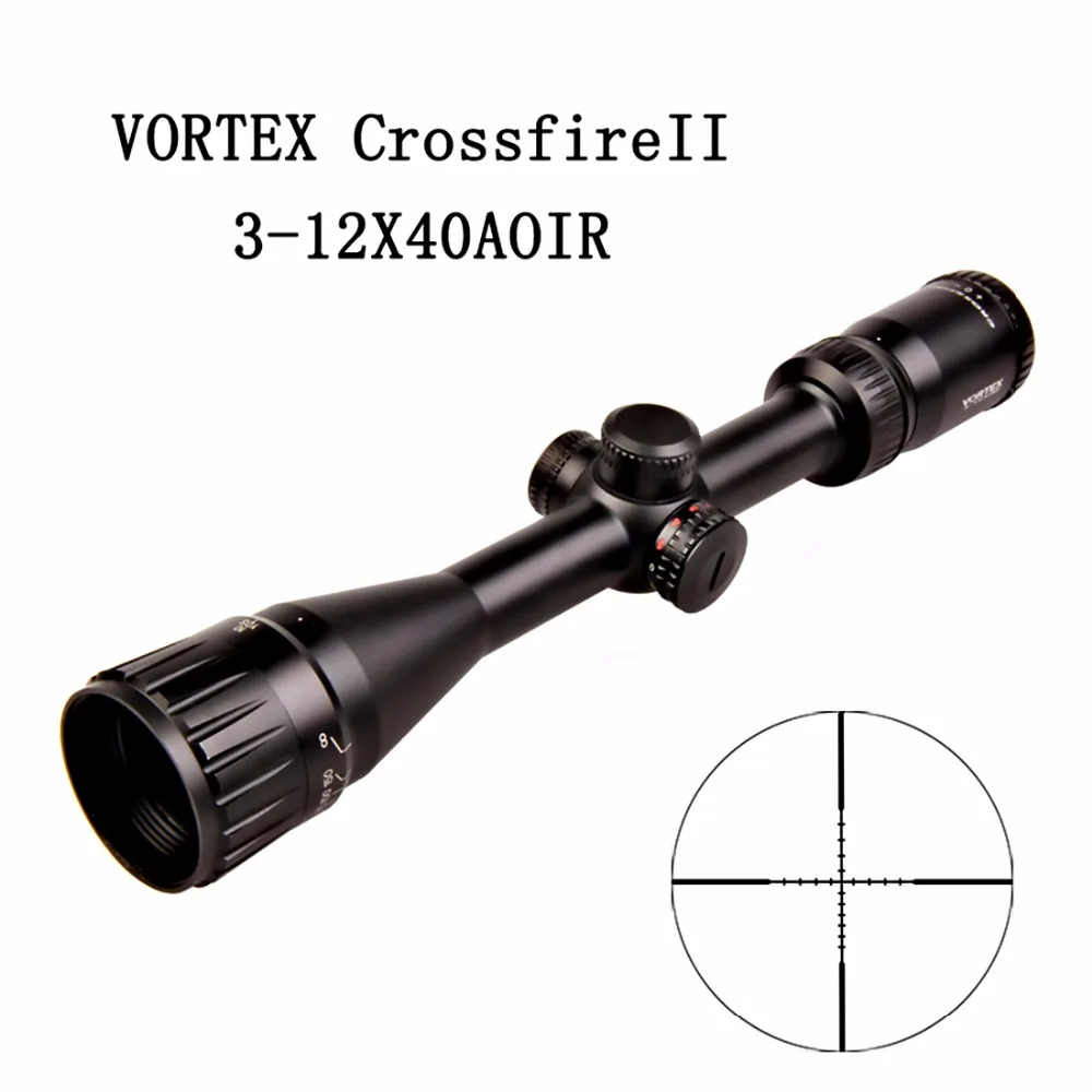 

New Riflescope Optical sight for Air Rifle VORTEX3-12X40AOIR Aim Scope Crossbow For Outdoor Hunting Optics Sight Gunaccessorie