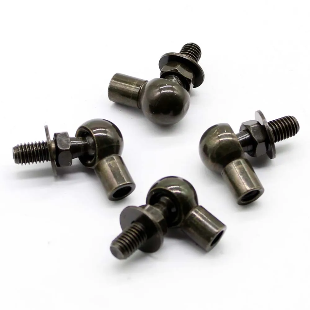 

4pcs Metal Gas Struts Spring Lift Supports Damper Replacement Connector Bracket with Screws for Chrysler for Toyota for Jeep M8