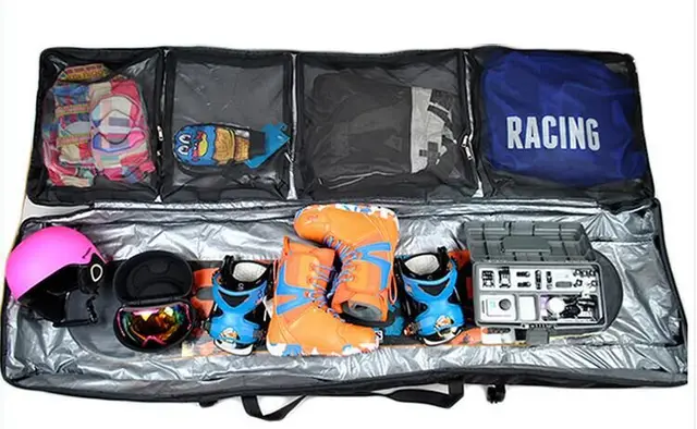 Aliexpress 165cm With 3 Wheels Snowboard Bag Large 165cm With 3 Wheels Snowboard Bag Large Capacity Very Wide Drag Skis Pulley