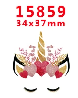 15859 30 шт мультяшный персонаж плоское украшение из смолы PR 15558 - Цвет: 15859