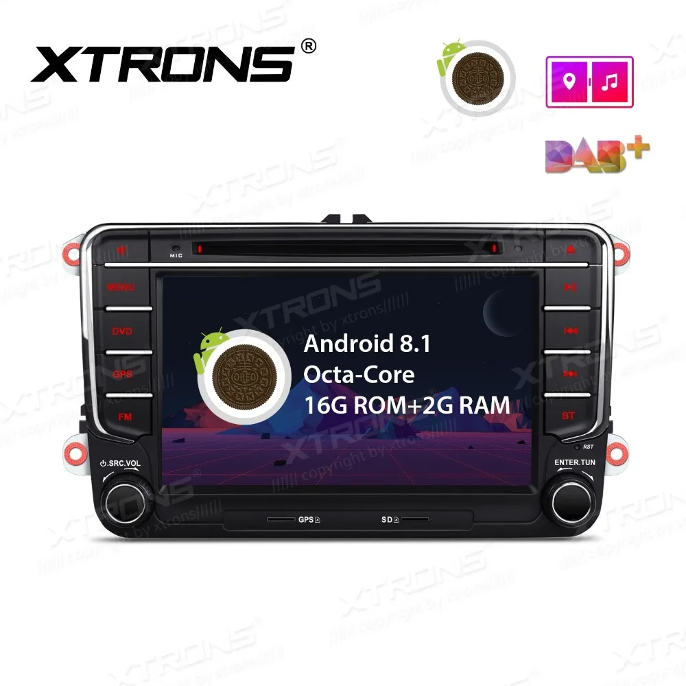 Clearance 7" Android 8.1 Oreo OS Car DVD Multimedia Navigation GPS Radio for Skoda Fabia 2007-2014 & Octavia 2007-2012 & Superb 2008-2015 2
