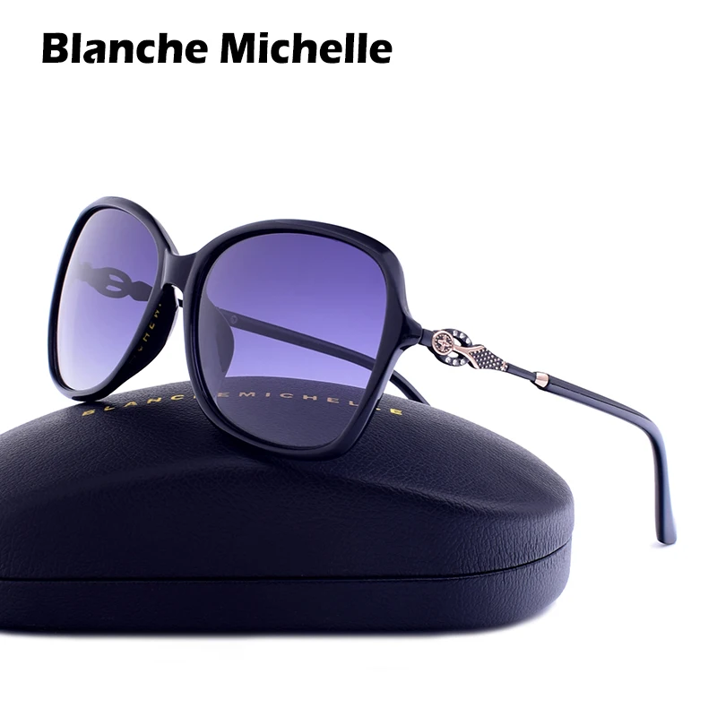 

Blanche Michelle High Quality 2019 Square Sunglasses Women Polarized UV400 Vintage Sun Glasses Woman oculos gafas de sol mujer