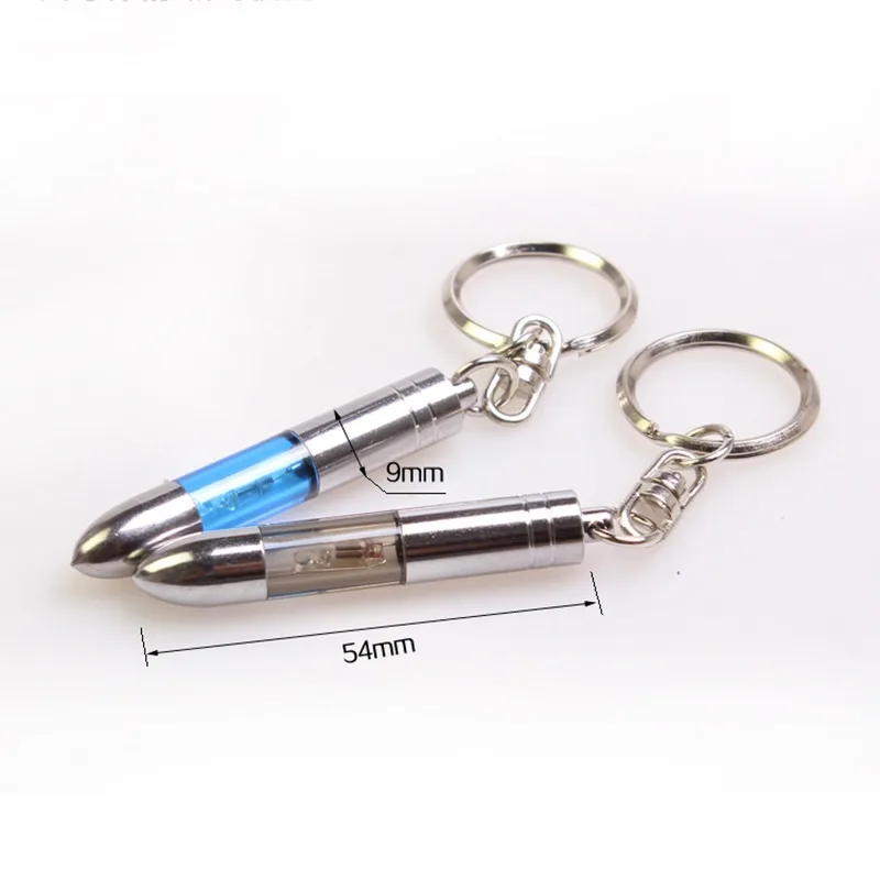 

Creative Design Car Electrostatic Keychain Bullet Anti-Static Keychain Beautiful And Stylish Extremely Remove Static Electricity