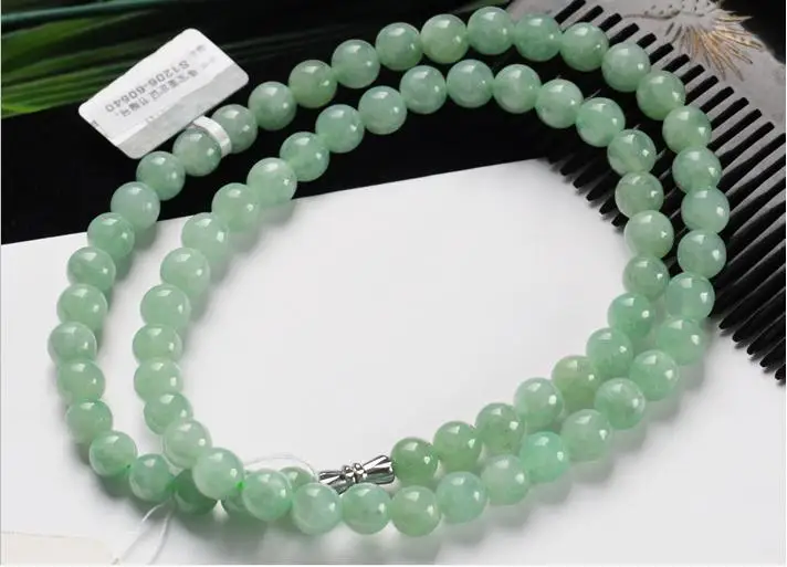 Высокое качество красивое зеленое ожерелье ювелирные изделия зеленый бисер ожерелье