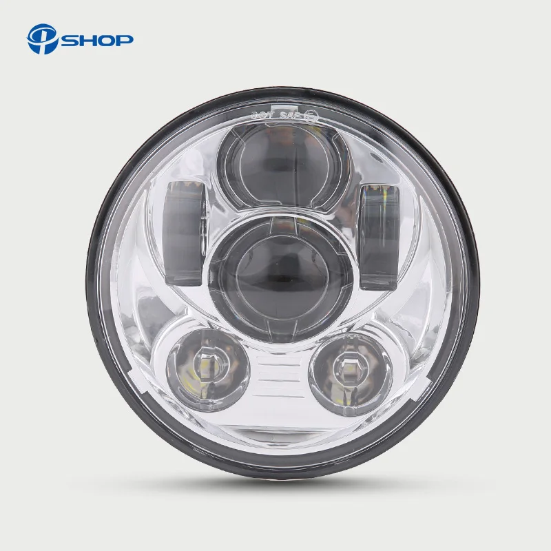 Buy 5.75" HID LED Headlight High Low Beam 5 3/4" Front