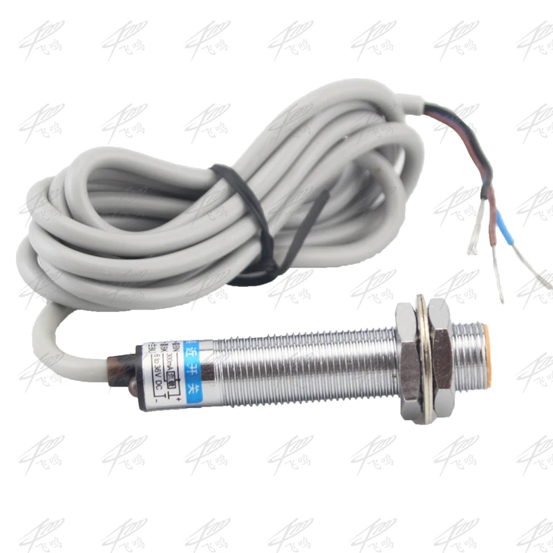 LJ12A3 4 Z/EX M12 DC 6 ~ 36V NO DC200mA 4mm Расстояние обнаружения 2 проводной Индуктивный датчик