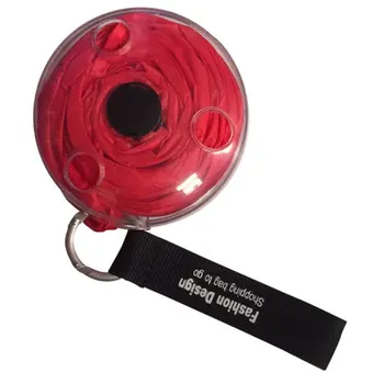 

Multifunctional Folding Retractable Portable Shopping Bags Pocket Saucer Shopping Bag Nylon Material