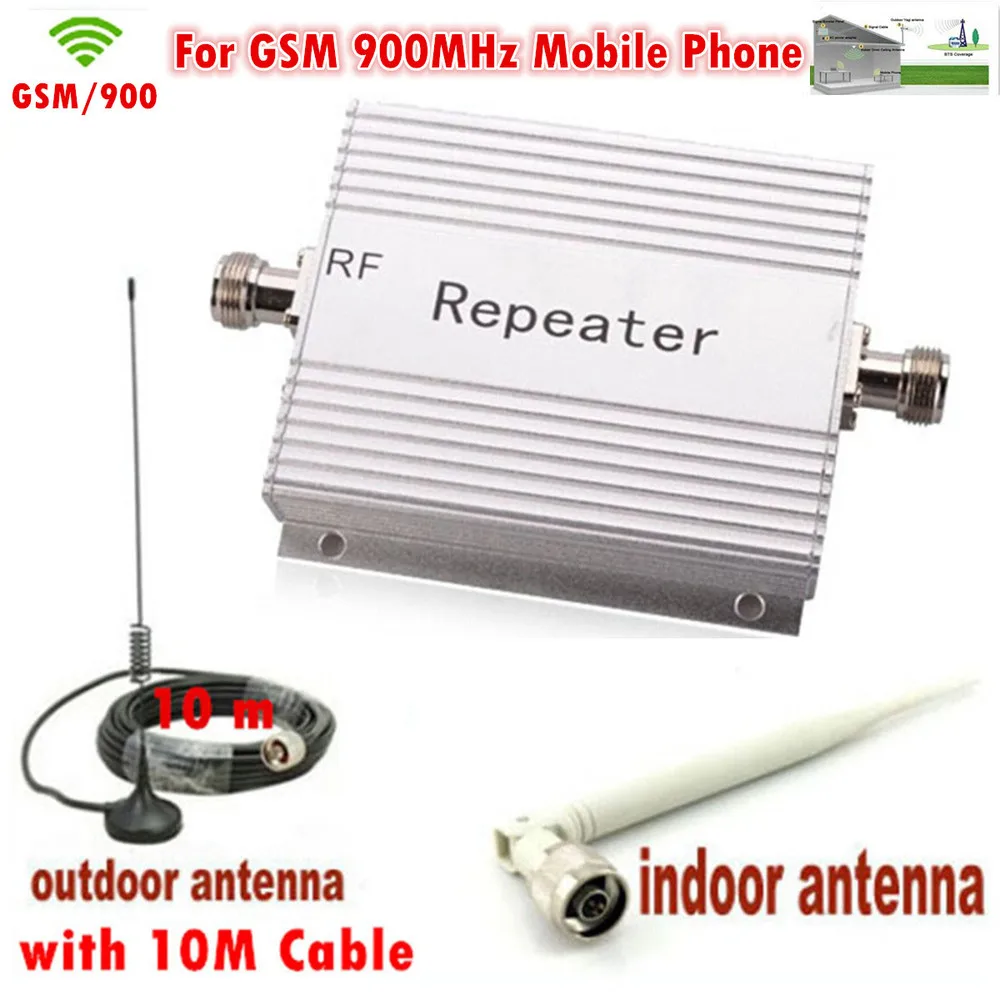 GSM 900 МГц комплект ЖК-ретранслятор сигнала мини GSM900MHZ усилитель мобильного