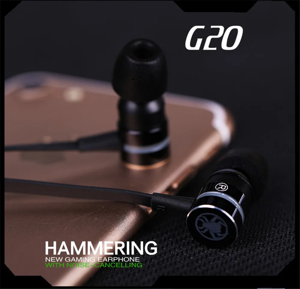 PLEXTONE G20 In-ear Earphone With Microphone Wired Magnetic Gaming Headset Stereo Bass Earbuds Computer Earphone For Phone Sport (21)