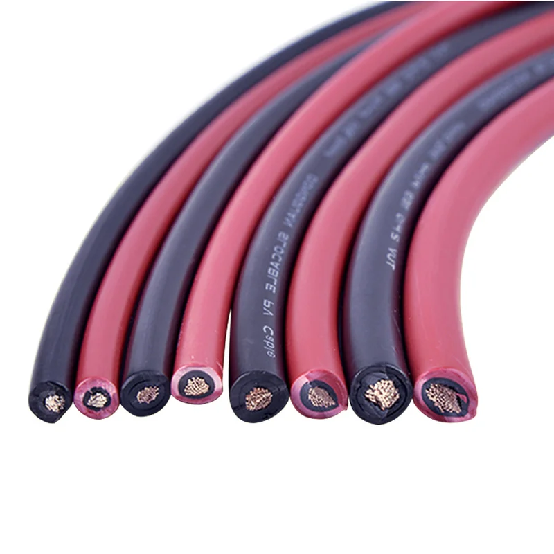 TUV PV солнечная кабель 1x2.5mm2 1*4mm2 1*6mm2 изоляцией из сшитого полиэтилена Медь Core PV1-F